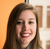 Imagen de Victoria Lawson, responsable de dirección financiera y cabeza de una compañía de trading financiero